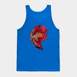 Siamese fighting fish Tank Top